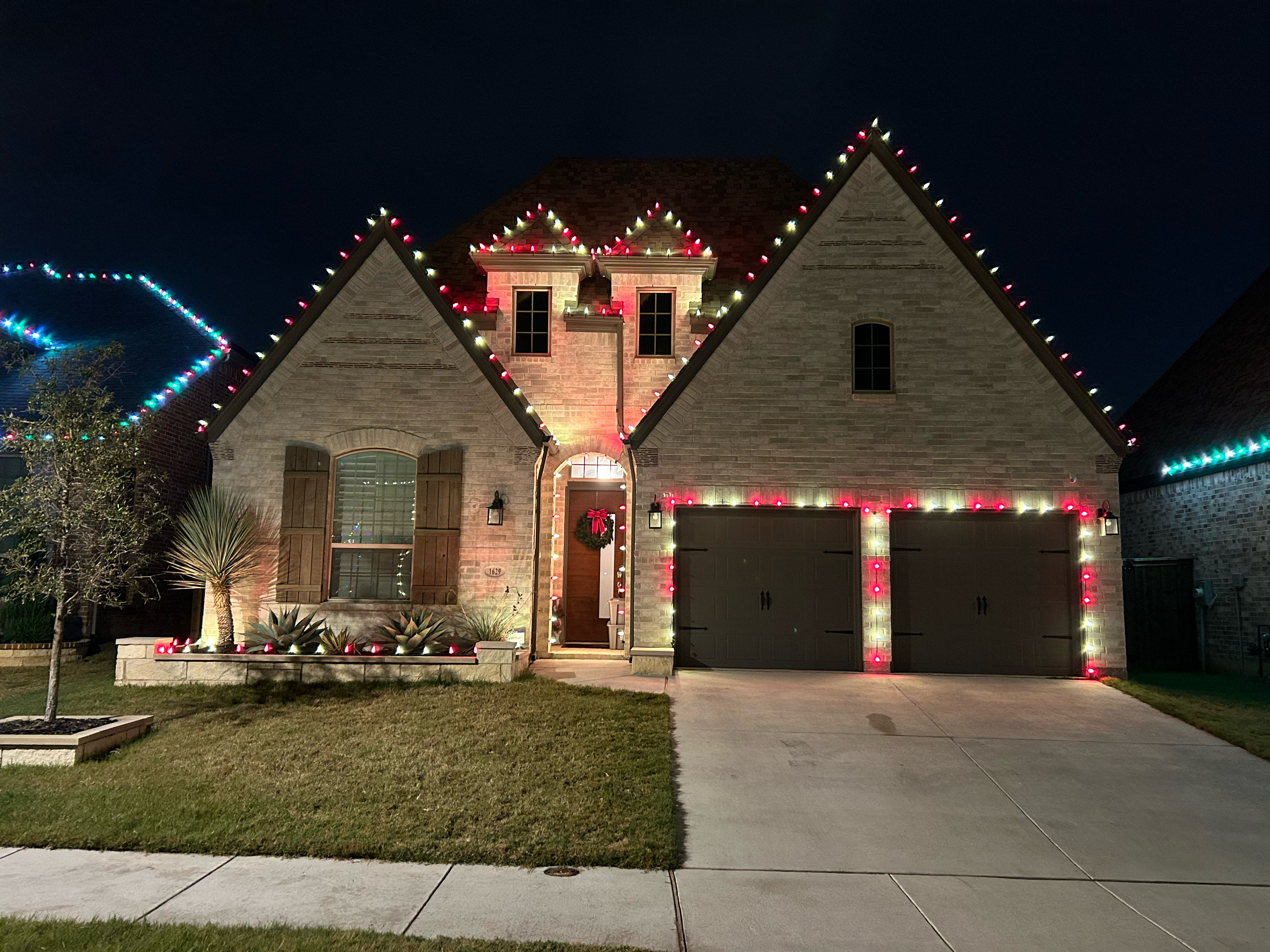 Custom Christmas Lights in Haslet, TX